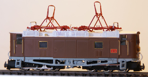 Ferro Train 100-103 - Austrian early version electric NÖLB E 3, MzB,